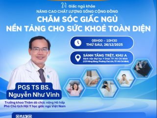 Chương trình tư vấn trực tiếp chăm sóc giấc ngủ